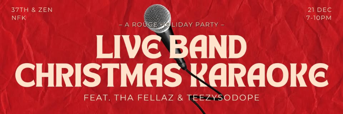 Live Band Christmas Karaoke
