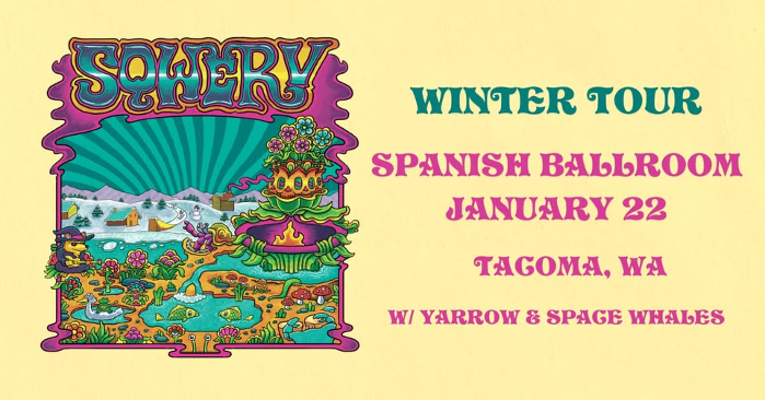 Sqwerv + Space Whales + Yarrow at Spanish Ballroom