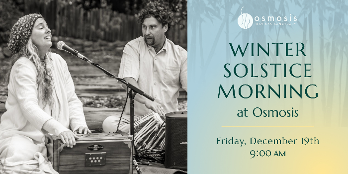 Winter Solstice Morning at Osmosis