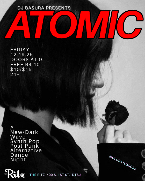 ATOMIC: NEW/DARKWAVE, SYNTH-POP, POST-PUNK DANCE NIGHT - The