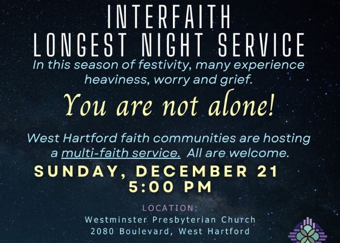 Interfaith Longest Night Service