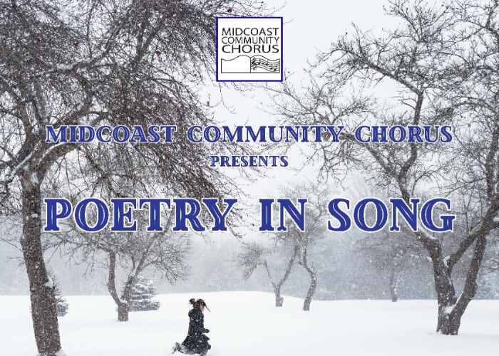 Midcoast Community Chorus Winter Concert - Poetry in Song