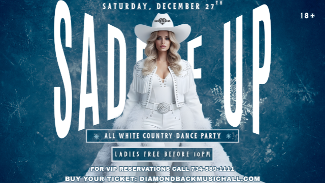 Saddle Up: All White Party!