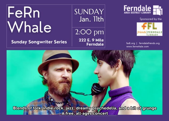 Ferndale Library Songwriter Series: FeRn Whale