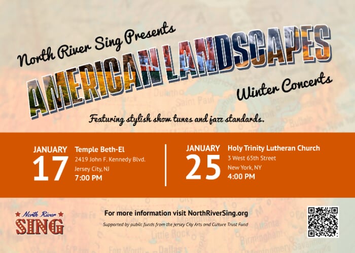 North River Sing Winter Concert 2026 - American Landscapes