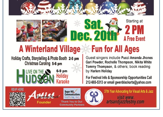 The Arts and Jazz Fest End of Year Christmas Celebration