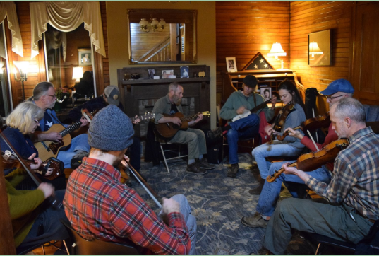 Weekly Jam Sessions at the Jones House