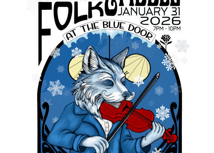FROSTBITE, FOLK & FIDDLE at THE BLUE DOOR