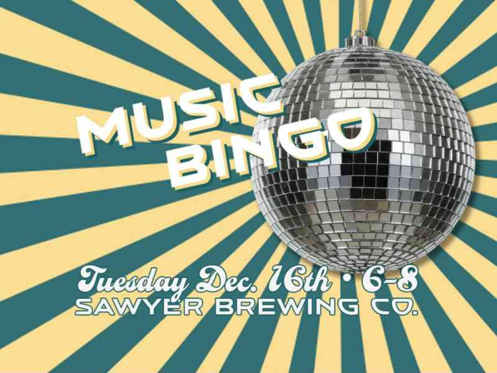 Music Bingo // Sawyer Brewing