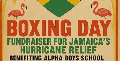 BOXING DAY - Fundraiser for Jamaica's Hurricane Relief!