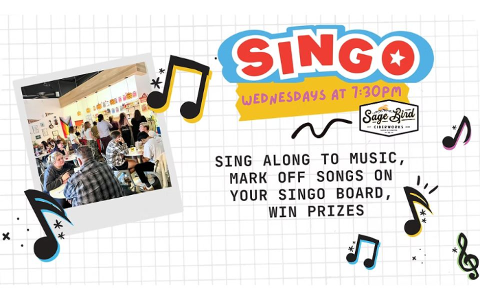 Music Bingo at Sage Bird Ciderworks