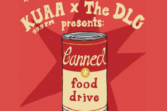 KUAA 99.9 FM x The DLC Food Drive