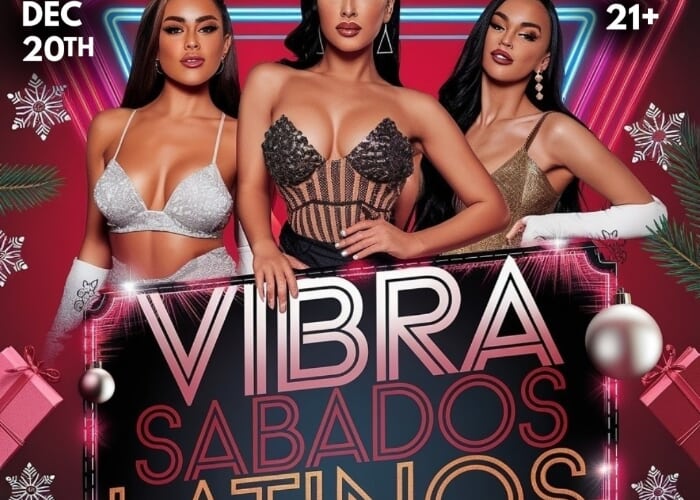 Vibra Sábados Latinos – December 20th @ IBIZASLC