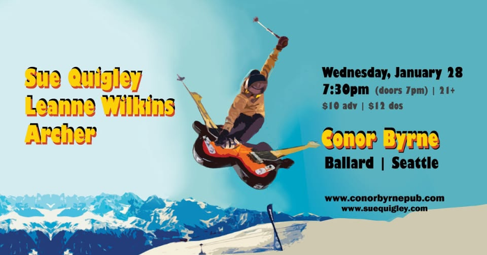 Sue Quigley + Leanne Wilkins + Archer