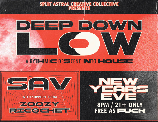 Free Show: DEEP DOWN LOW New Years Eve