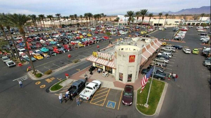 Rock and Roll Car Show in the Pavillions at Talking Stick