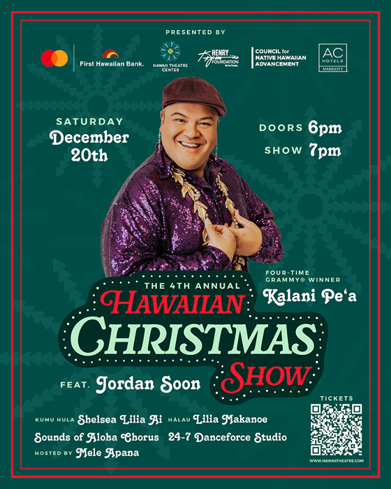 KALANI PE'A'S HAWAIIAN CHRISTMAS SHOW - 2025
