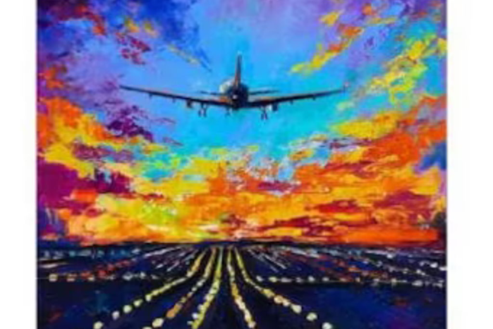 Airplane Paint Night