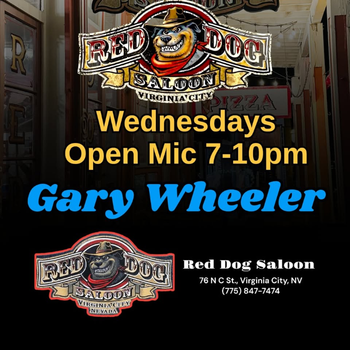 Open Mic/Jam host Gary Wheeler