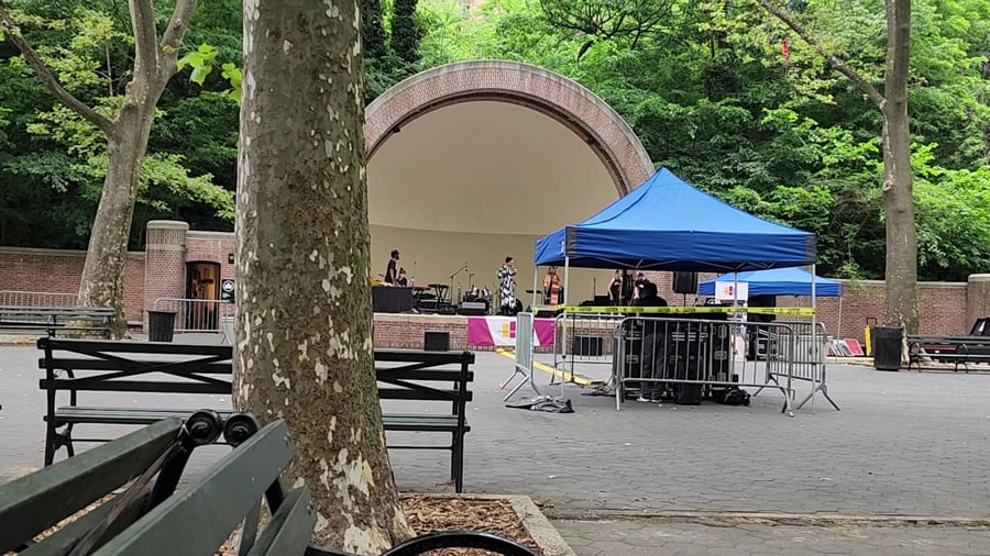 Jackie Robinson Bandshell