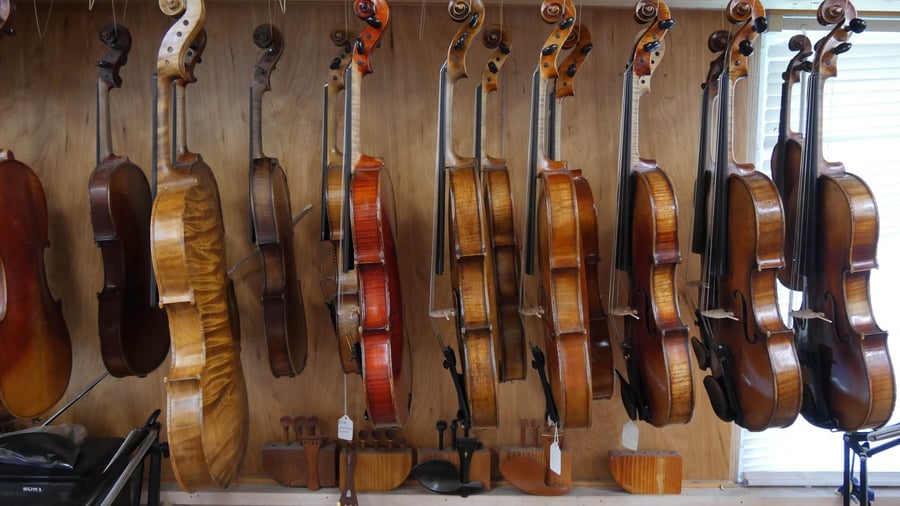 Don Leister Violin Shop, by appointment only