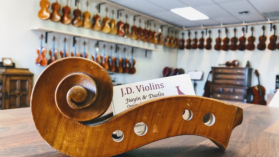 J.D. Violins - Pls call in advance. Off-hours appts. available.
