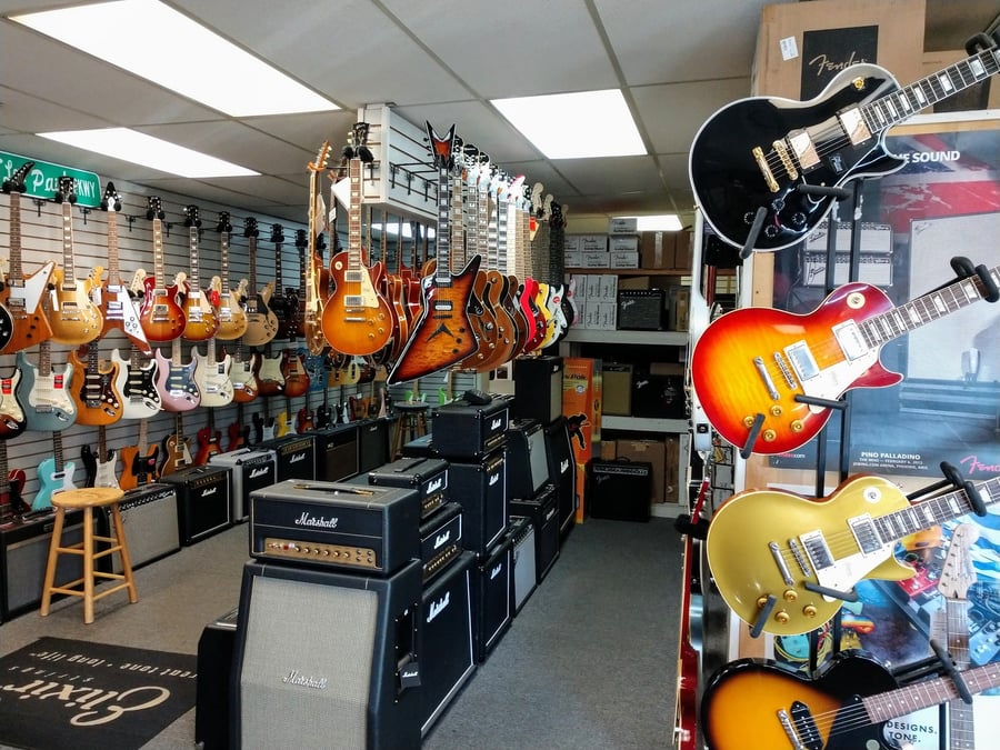 Guitar Gallery & Drums