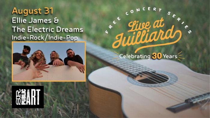 Live at Juilliard - Ellie James & The Electric Dreams - Indie-Rock/Indie-Pop