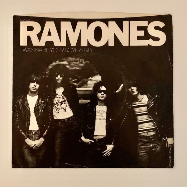 The Ramones's "I Want to Be Your Boyfriend" (45 single)