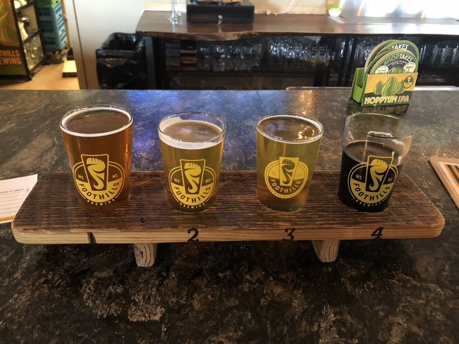 Foothills Brewing Tasting Room