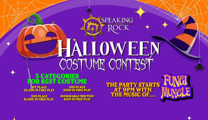 HALLOWEEN COSTUME CONTEST WITH MUSIC BY FUNGI MUNGLE- 21 and up