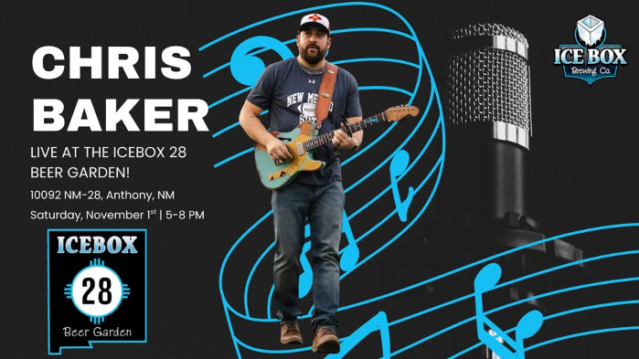 Chris Baker Live at the Icebox 28 Beer Garden!