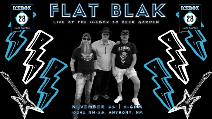 Flat Blak Live at the Icebox 28 Beer Garden!