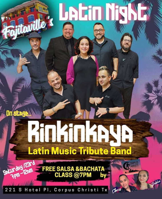 LATIN NIGHT WITH RINKINKAYA @ FAJITAVILLE!!!