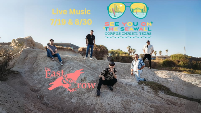 FREE Labor Day Weekend Show! The East & The Crow @ The Seawall