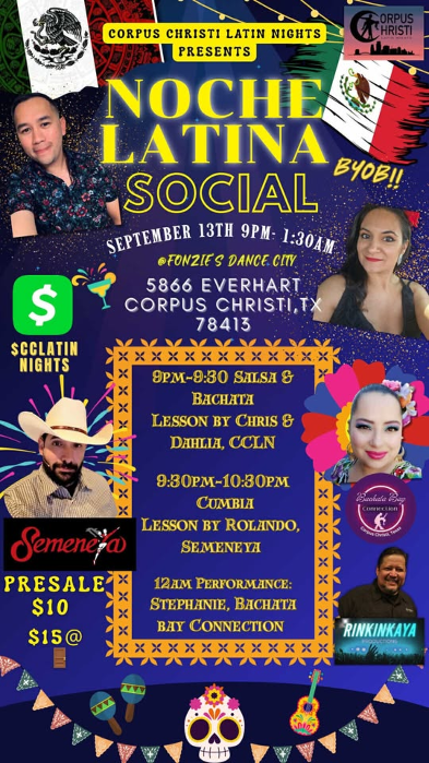 NOCHE LATINA DANCE SOCIAL!