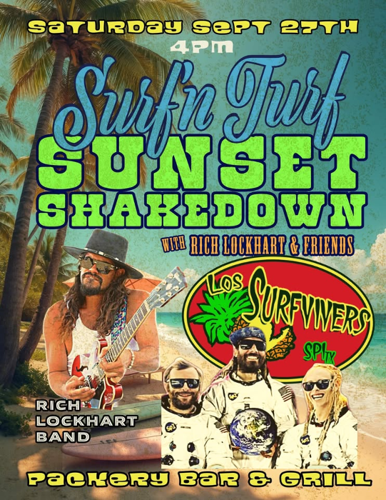 Sunset Shakedown w/ Rich Lockhart & Los Surfvivers