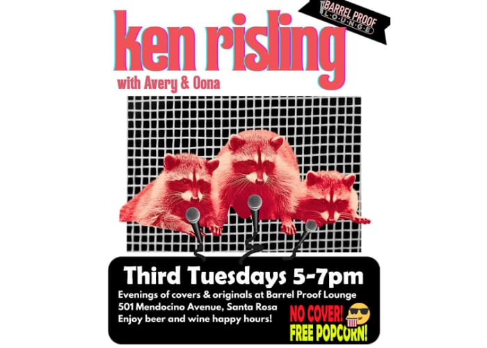 Live Music Happy Hour - Ken Risling with Avery & Oona!
