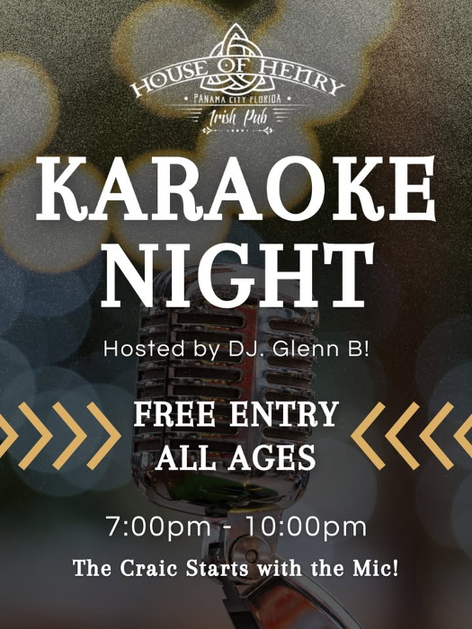 Karaoke Night at House of Henry Irish Pub!
