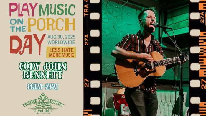 Cody John Bennett | Play Music on the Porch Day @ House of Henry