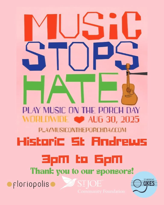 St Andrews Play Music On The Porch Day