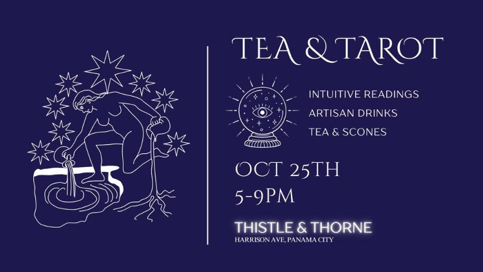 Tea and Tarot at Thistle & Thorne