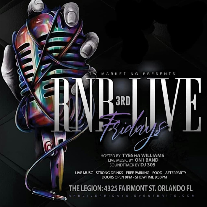 RnB LIVE 3rd Fridays