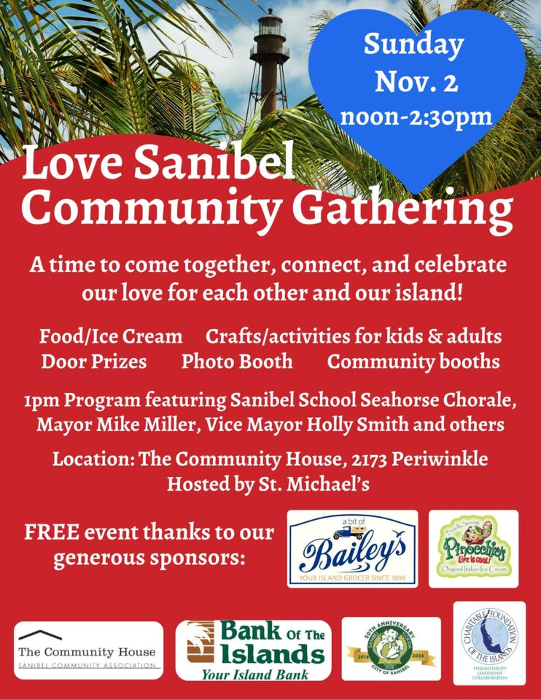 Love Sanibel Community Gathering