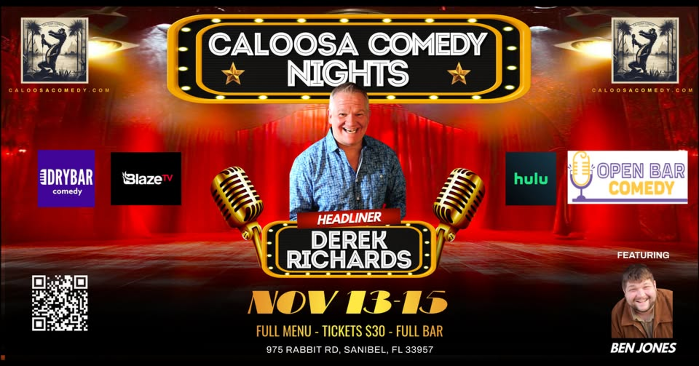 Caloosa Comedy Nights with Headliner Derek Richards