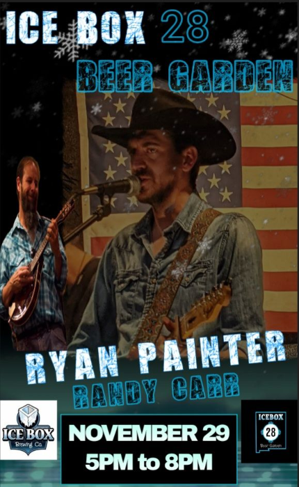 Ryan Painter & Special Guest Randy Carr Live at ICE BOX 28