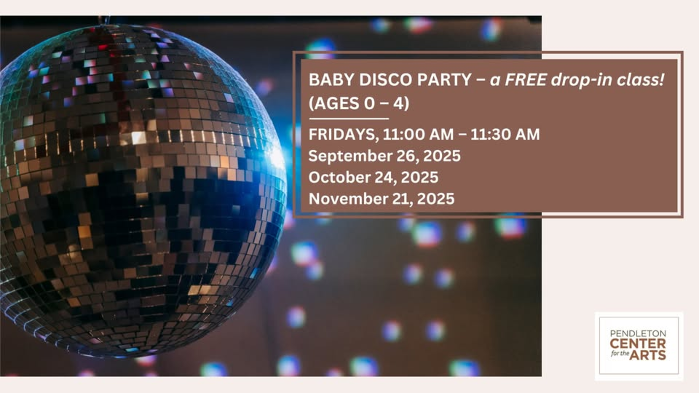 BABY DISCO PARTY - a FREE drop-in class! (AGES 0 - 4)
