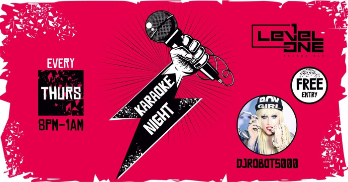 Karaoke Night with DJ Robot 5000