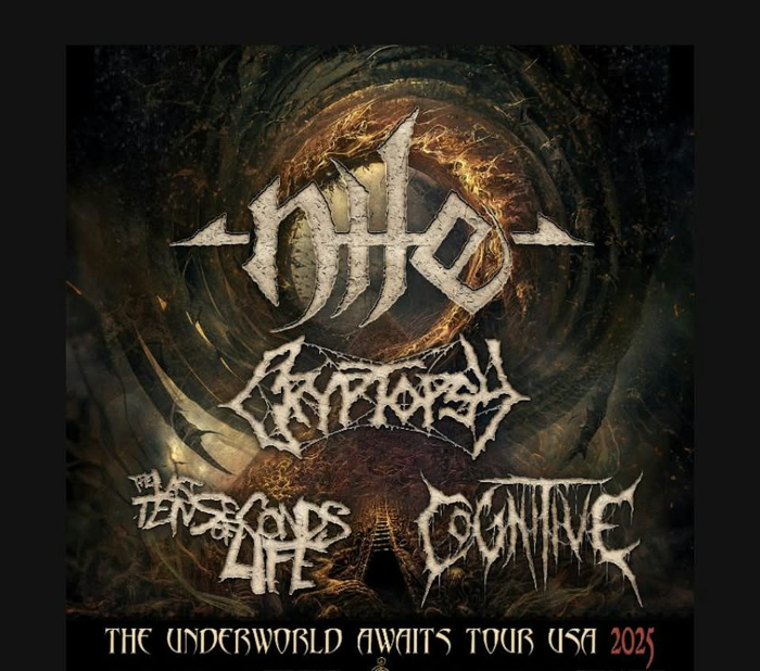 NILE with CRYPTOPSY at Bigs Bar Live