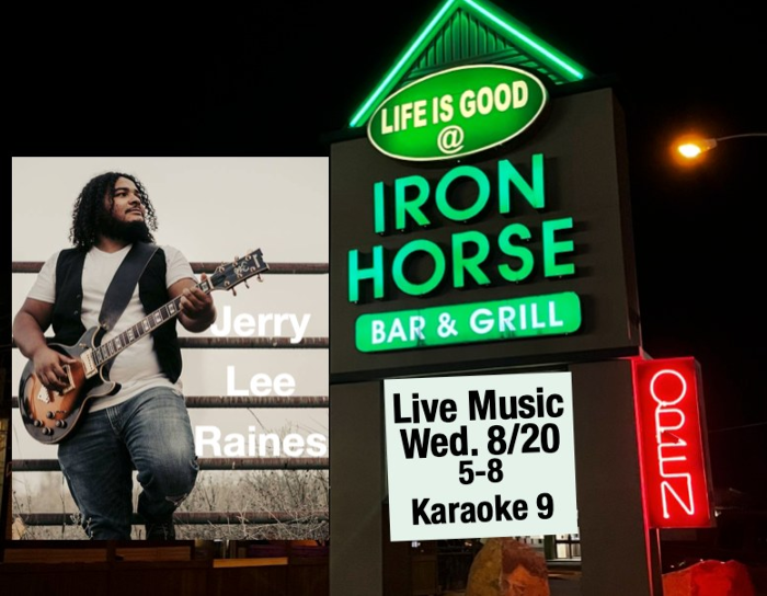 Jerry Lee Raines at Iron Horse Spokane Valley
